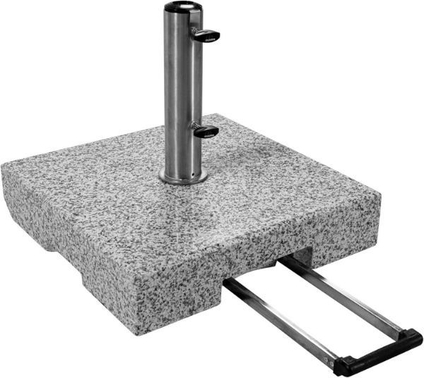 ⛱️ Doppler SL AZ Trolley Granitsockel mit Rollen, 72kg für 118,99€ (statt 160€)