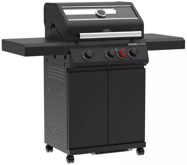 🔥 Rösle Artiso G3 Nero Gasgrill mit 3+1 Brenner & Crispy Zone für 389,94€ (statt 480€)