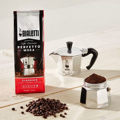 ☕ 6x Bialetti Perfetto Moka Classico, gemahlener Kaffee, 250g ab 21,84€ (statt 30€)