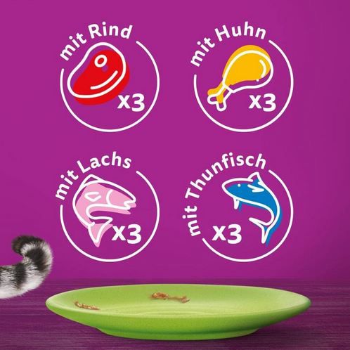 🐈 48er Pack Whiskas Senior 7+ Gemischte Auswahl in Sauce ab 16,11€ (statt 20€)