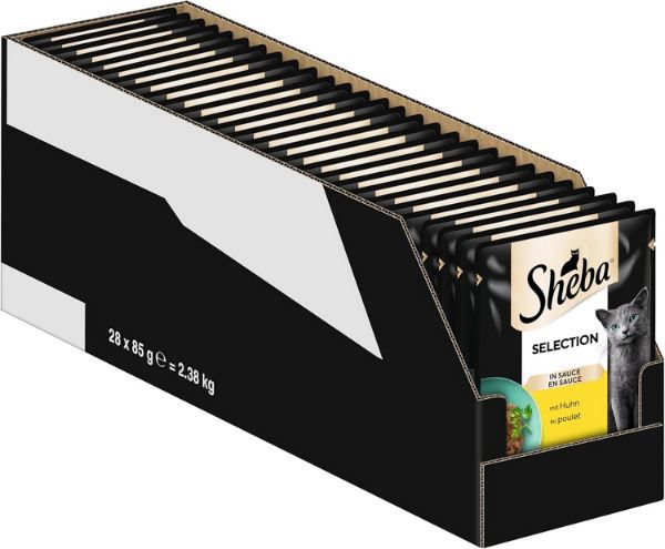 🐈 28er Pack Sheba Collection Nassfutter mit Huhn ab 12,35€ (statt 17€)