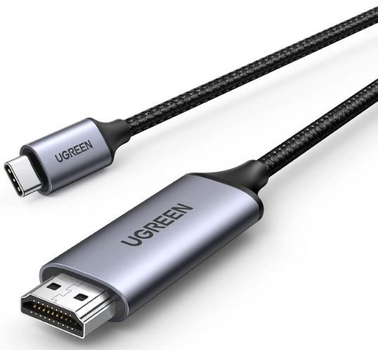🖥️ UGREEN USB C auf HDMI Kabel mit 4K 60Hz, 2m für 15,29€ (statt 18€)