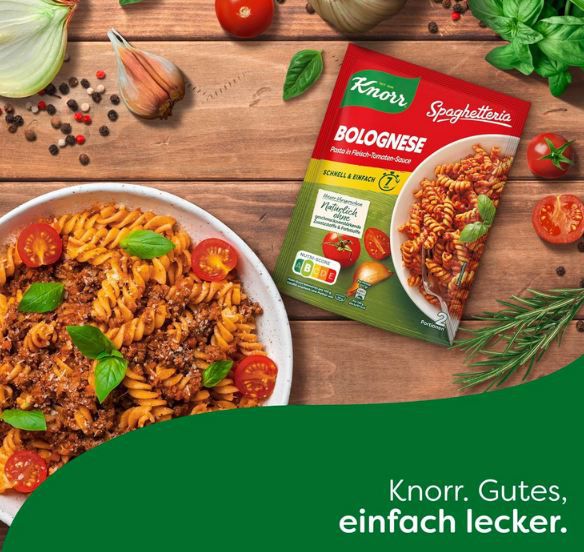 🍝 10er Pack Knorr Spaghetteria Bolognese ab 12,73€ (statt 20€)