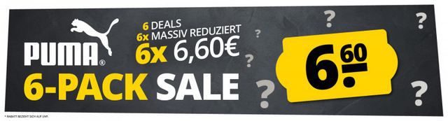 💸 SportSpar: 6 Puma Deals nur jeweils 6,60€ zzgl. Versand   Shirts, Hosen, Rucksack, etc.