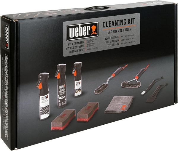 🥩 Weber Reinigungsset für Grills, 10 tlg. für 53,50€ (statt 63€)
