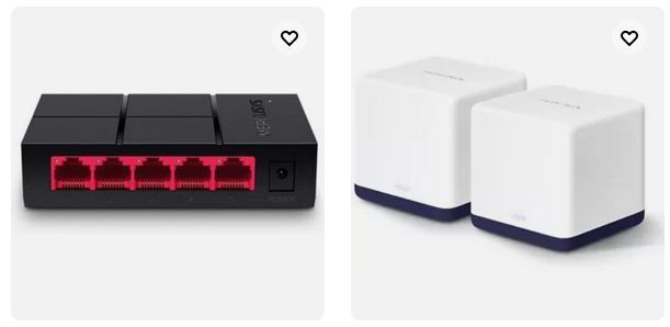 🛜 eBay: 50% Rabatt auf Mercusys Netzwerktechnik   z.B. MR3000X Router für 21€ (statt 41€)