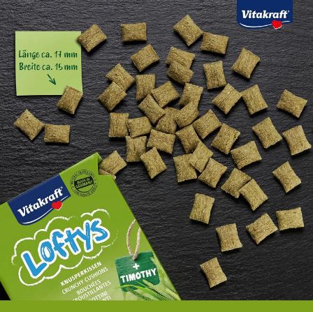 🐰 10er Pack Vitakraft Loftys Knusperkissen für Nager ab 15,21€ (statt 22€)