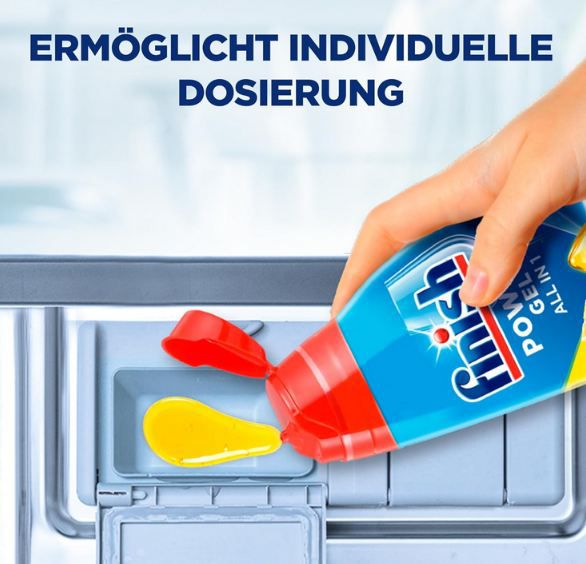 🍽️ 6er Pack Finish Power Gel Citrus Geschirrspülmittel, je 650ml ab 23,93€ (statt 32€)