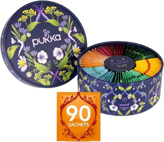🍵 Pukka Bio Kräutertee Wellness Früh bis Spät Selectionbox ab 27,54€ (statt 40€)