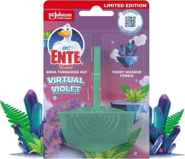 🚽 WC Ente Aqua Turquoise Virtual Violet WC Spüler ab 0,93€ (statt 2€)