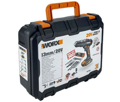 🔥 WORX WT351 20V Power Shark Schlagschrauber Set mit 2 Akkus für 59,99€ (statt 80€)