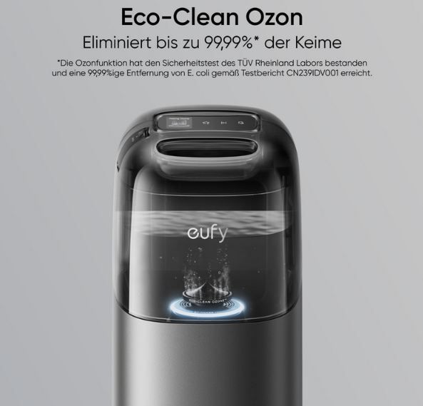 🧹 eufy S1 Pro HydroJet Saug  & Wischroboter mit Eco Clean Ozon für 949€ (statt 1.088€)