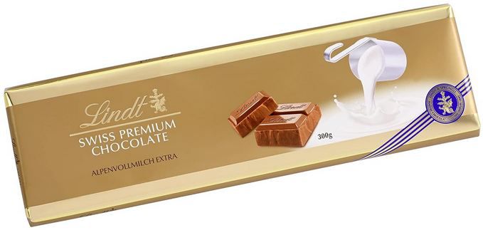 🍫 Lindt Schokolade Vollmilch Extra Tafel, 300g ab 4,55€ (statt 8€)