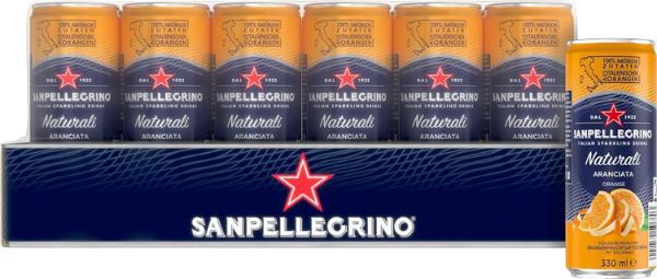 🍊 24er Pack San Pellegrino Naturali Aranciata Orangen Limonade ab 19,87€ (statt 28€)