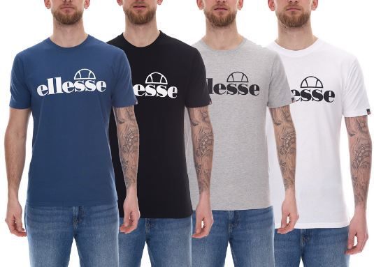 👕 3er Pack ellesse Fuenti T Shirts in versch. Farben für 30€ (statt 60€)