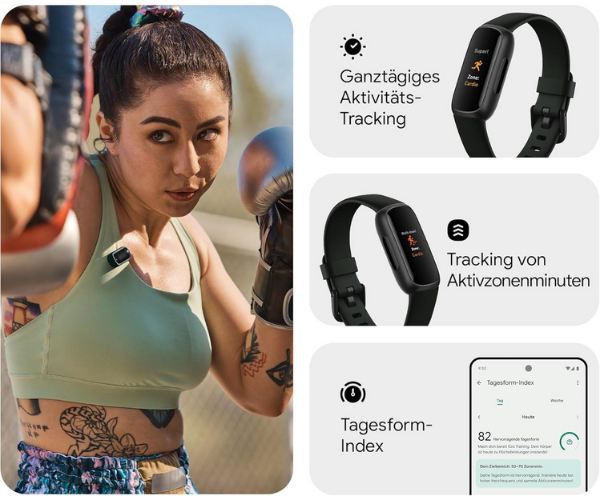 ⌚ Google Fitbit Inspire 3 Gesundheits  & Fitness Tracker für 62,99€ (statt 71€)