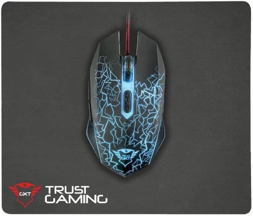 🖱️ Trust GXT 783 Izza Maus & Mauspad Bundle für 11,99€ (statt 21€)