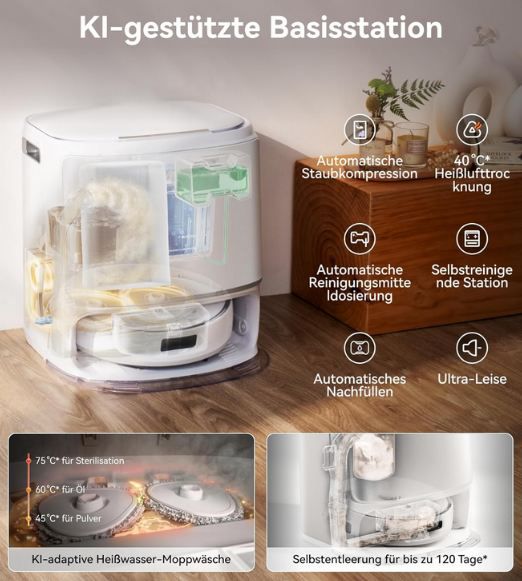 🧹 Narwal Freo Z10 Saug  & Wischroboter mit Tangle Free System für 749€ (statt 899€)
