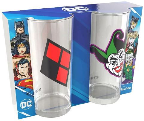 🥤 2er Sets DC Comics Trinkgläser mit Superman & mehr ab 3,99€ (statt 8€)