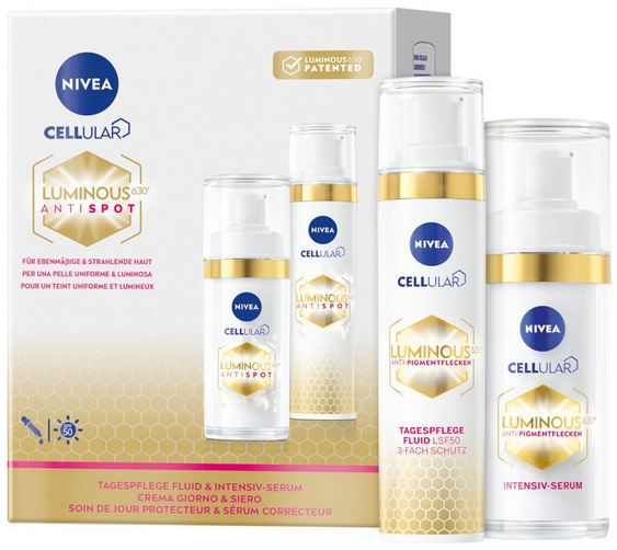 🧴 NIVEA Cellular Luminous 630 Tagespflege Set ab 29,83€ (statt 49€)