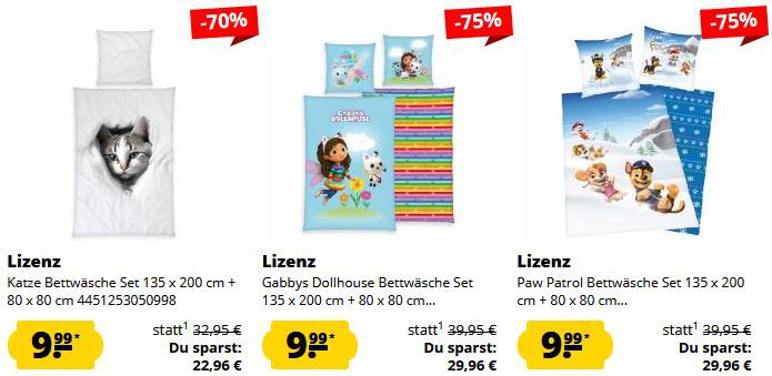 🛏️ SportSpar Home Sale: Kids Bettwäsche ab 9,99€   Teppiche ab 3,99€ + 5€ Gutschein ab 60€