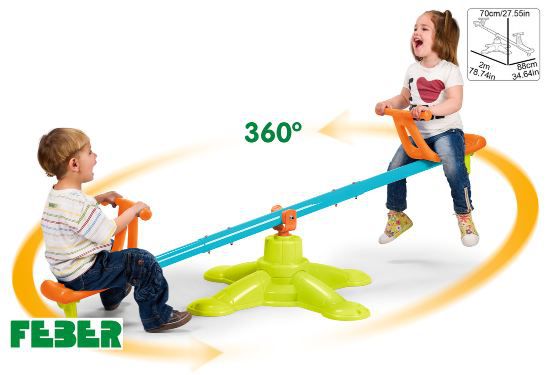 🚸 Feber Twister Seesaw Wippe, 360° drehbar ab 94,99€ (statt 116€)