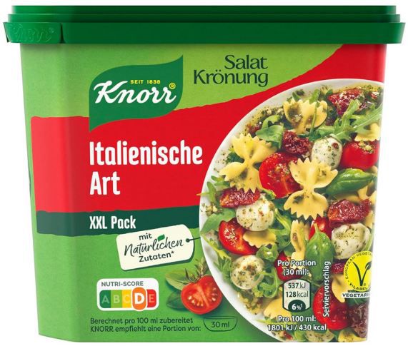 🥗 Knorr Salatkrönung Italienische Art XXL ab 3,32€ (statt 4,39€)