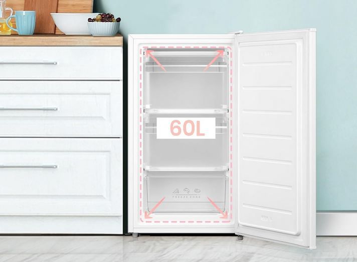 🧊 Comfee RCU60WH2(E) Gefrierschrank mit 60L für 160,99€ (statt 190€)