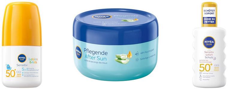 🧴🌞 Amazon: 20% Rabatt ab 15€ auf Nivea Sun Produkte   Lotion, Cremes, After Sun & mehr