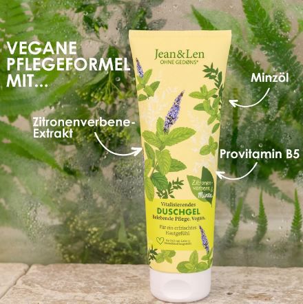 🚿 Jean & Len Vitalisierendes Duschgel Zitronenverbene & Minze ab 2€ (statt 3€)