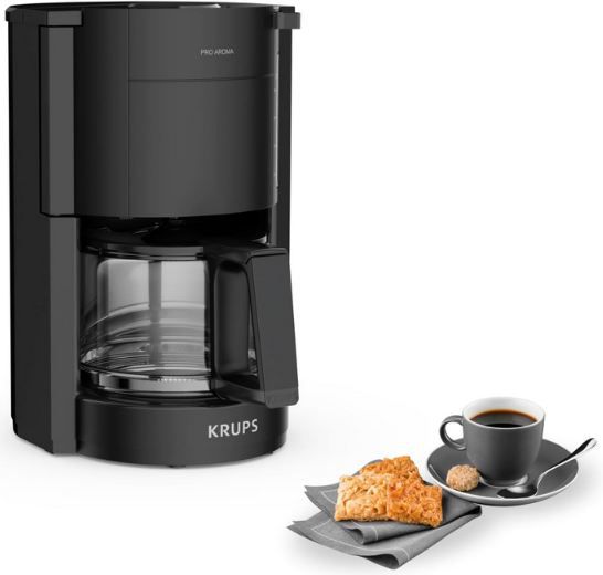 ☕ Krups F30908 ProAroma Filterkaffeemaschine, 1,25L für 32,99€ (statt 37€)