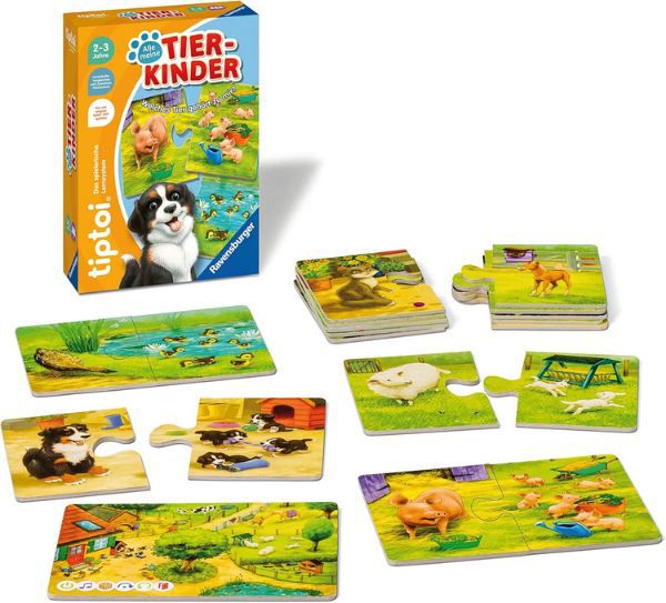 Ravensburger tiptoi   Alle Meine Tierkinder Lernspiel für 8€ (statt 11€)