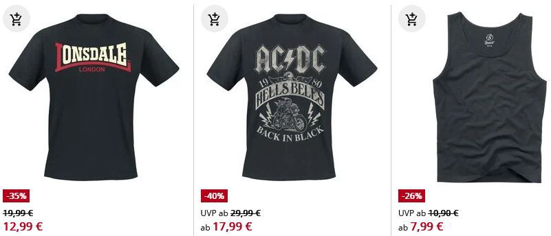 🤘🏻 EMP: 20% Rabatt auf ALLES ab 39,99€   Nur Heute!