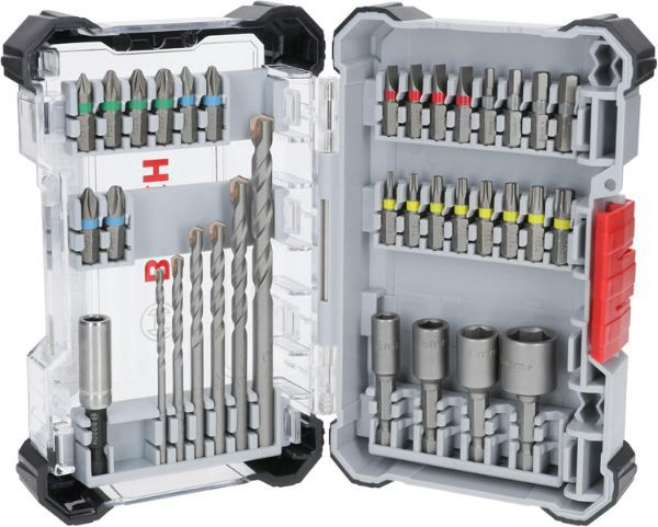 🪛 Bosch Extra Hard Schrauberbit‑ & CYL 3 Bohrer Set, 35‑tlg. für 22,86€ (statt 33€)