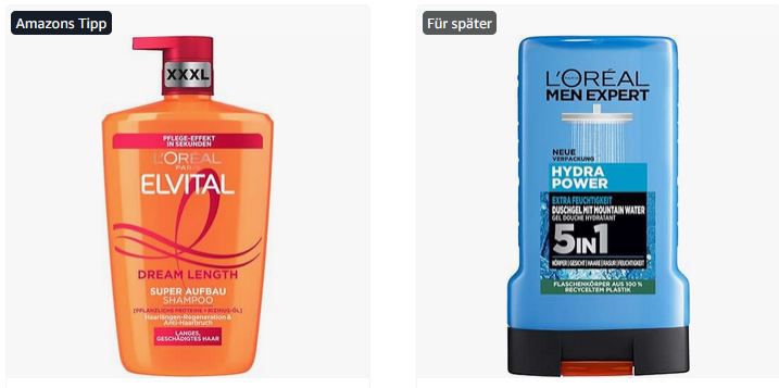 🔥 Amazon: 30% Rabatt ab 20€ auf Loreal   z.B. 8x Men Expert nur 13,68€ (statt 24€)
