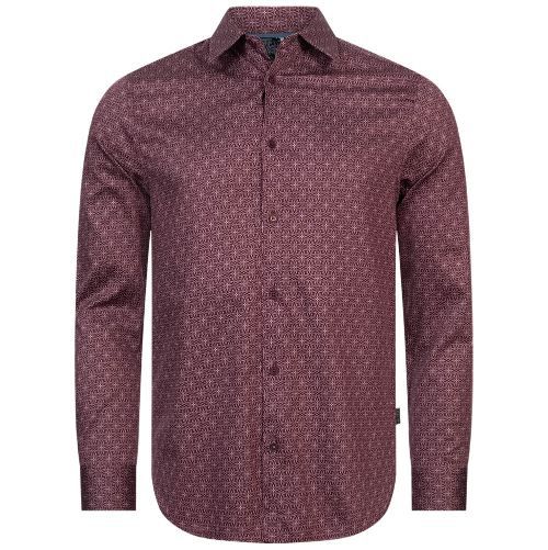 👔 Ted Baker Pavia Star Geo Print Langarm Hemd für 29,34€ (statt 45€)
