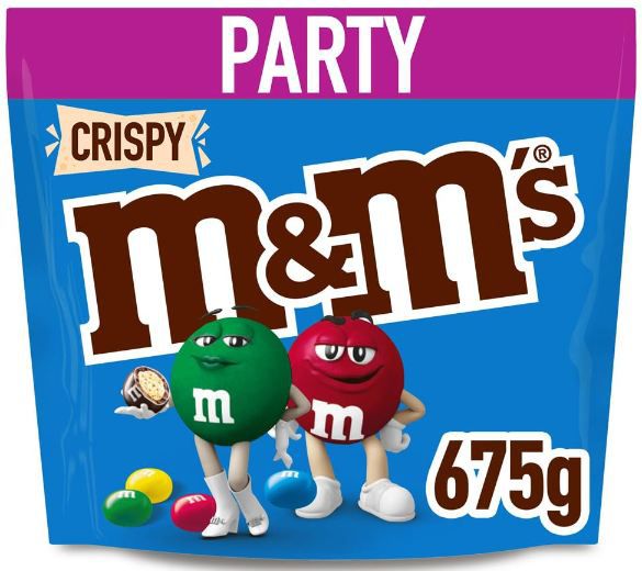 🫨 2,7Kg M&M’s Crispy Schokolinsen mit Knusperkern ab 25,20€ (statt 40€)