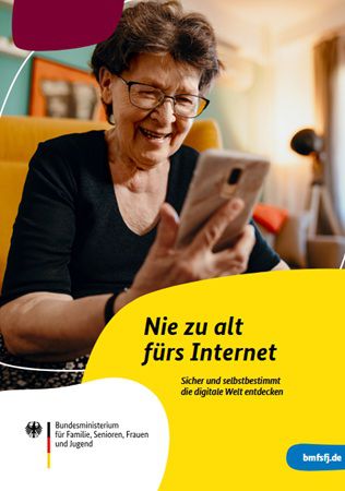 Gratis Broschüre: Nie zu alt fürs Internet