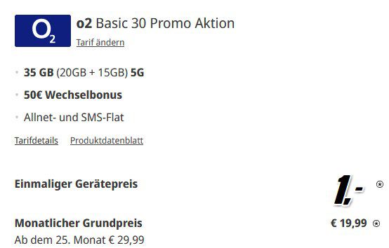 Mit Gewinn 📱 Samsung Galaxy S24 für 1€ + o2 35GB 5G für 19,99€ + Bonus