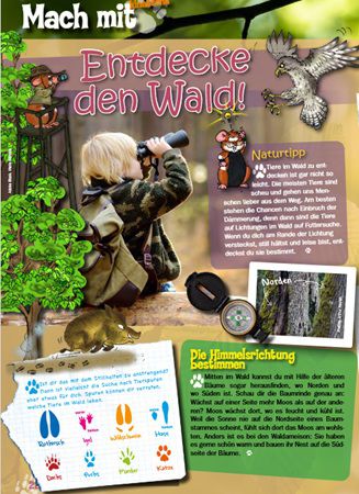 Kostenlos: Naturschutz Magazine Kinatschu für Kinder