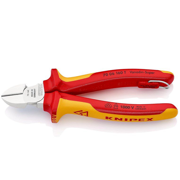 KNIPEX Seitenschneider verchromt 160mm 7006160T für 23€ (statt 35€)