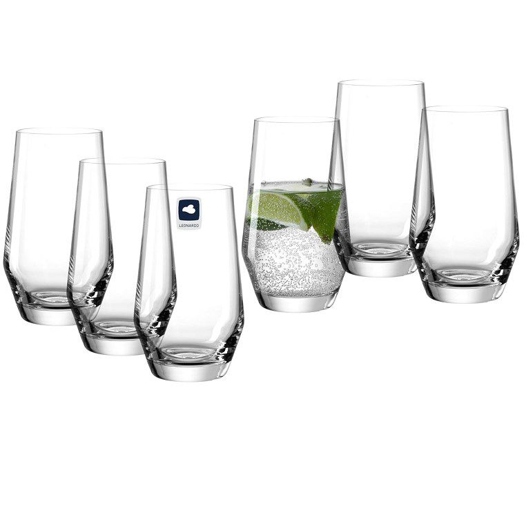 6x LEONARDO HOME Trinkgläser PUCCINI für 19,99€ (statt 31€)