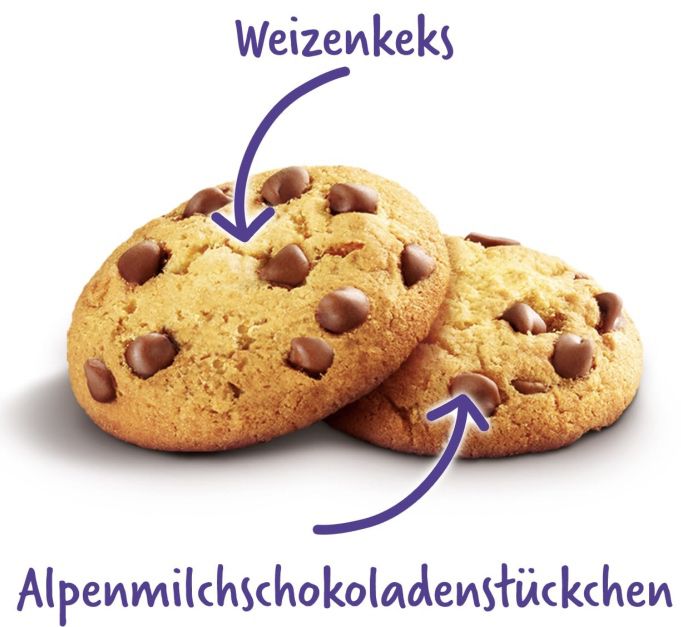 🍪 14x Milka Choco Cookies mit Schokoladenstückchen für 23,99€ (statt 42€)