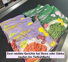 ratzfatz: 2 Bio-Tiefkühlgerichte für Kinder gratis ausprobieren