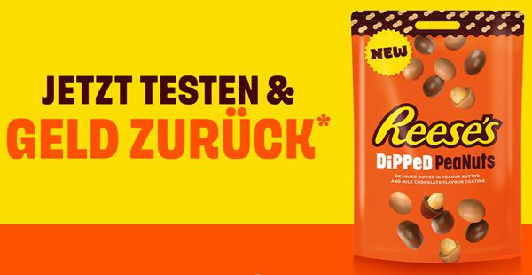 Reeses Dipped Peanuts gratis ausprobieren