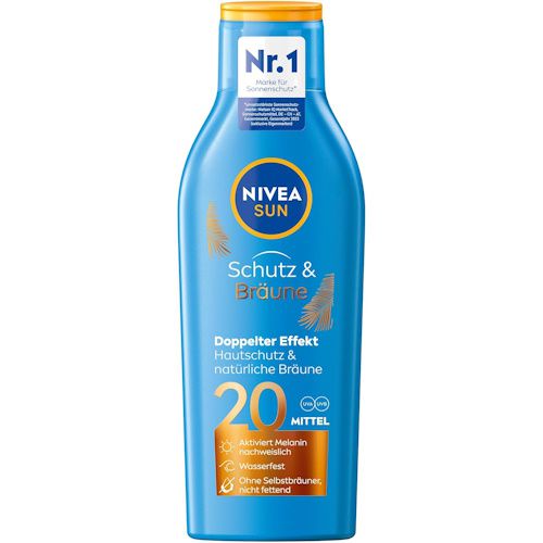 ☀️ 2x NIVEA SUN Schutz & Bräune Sonnencreme ab 12,51€ (statt 20€)