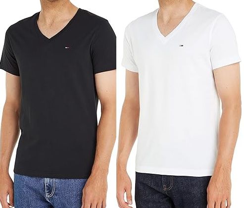Tommy Jeans T Shirt Kurzarm, V Ausschnitt ab 17,95€ (statt 30€)