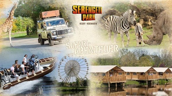 Wieder da! Kinderfreikarte für den Serengeti Park in Hodenhagen