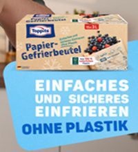 Toppits Papier-Gefrierbeutel gratis ausprobieren