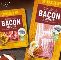 🥓 Jetzt aber! Tulip Bacon-Scheiben oder Streifen gratis ausprobieren